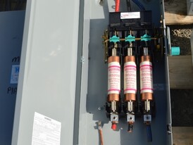 Desconectador Fusible Siemens de 200 Amp