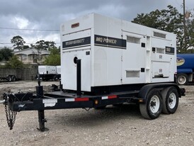 158kW Multiquip DCA180SSJU Trailer Mounted Diesel Generator