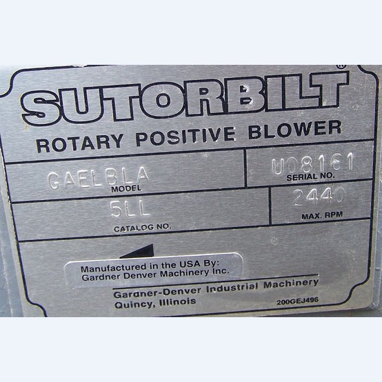 Surbilt Rotary Positive blower supplier worldwide | Used Sutorbilt 5LL