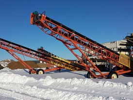 Eagle 30 in x 50 ft Stacking Conveyor