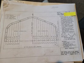 26ft x 40ft Steel Arch Building