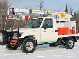 Toyota Aerial Lift Utility Truck