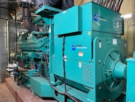 Generador Cummins Diesel de 600V de 1750 kW