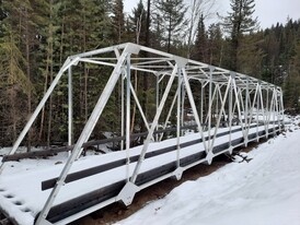 Puente de Aluminio de 11ft de ancho x 100ft de largo