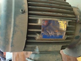 Westinghouse 1 hp Electric Induction Motor