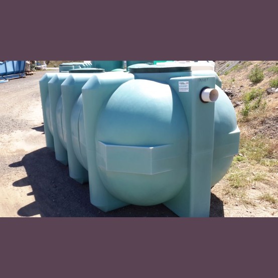 Polyethylene RKS1250 LP D/C Tank For Sale Poly Double Chamber Septic