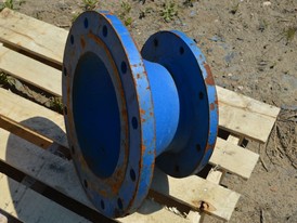 12 in x 8 in Reducer Flange
