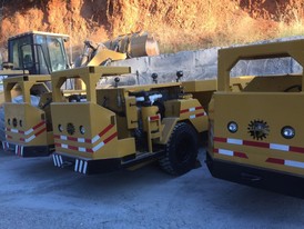 Camión de Carga Subterraneo Elmac 5-7 ton