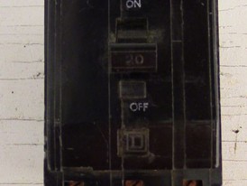 Interruptor Square D de 3 polos 20 amp