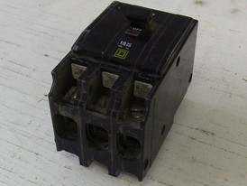 Interruptor de Empuje Square D de 3 polos 100 Amp Q0 
