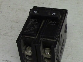Interruptor Cutler Hammer de 2 Polos 70 Amp