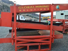 Global Mining Solutions GMS-200 3 Deck Gold Wash Plant