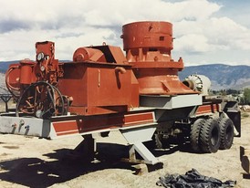Allis Chalmers 45 in Hydro Cone Crushing Plant
