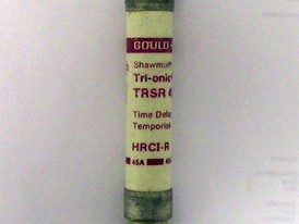 Fusible Gould Tri-Onic de 45 Amp Clase RK5. 