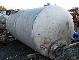 1500 Gallon SS Agitated Tank