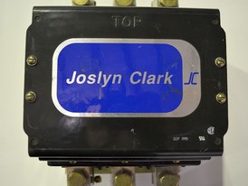 Joslyn Clark DC Drive Contactor With 480 VAC Coil