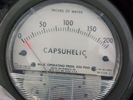 Dwyer Capsuhelic Gauge 1000 PSI