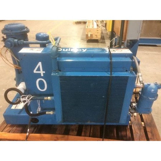 Quincy 186 CFM Rotary Screw Compressor For Sale Used Quincy 186 CFM