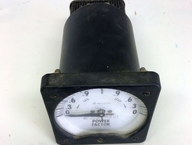 Westinghouse Power Factor Analog Meter