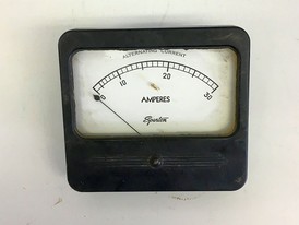 Sparton 0-30 Amp Analog Ammeter