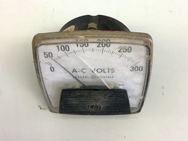 General Electric Analog Voltmeter