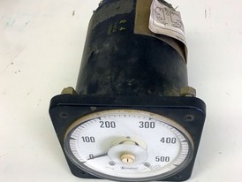 Vatímetro Análogo Crompton de 0 - 500 kW