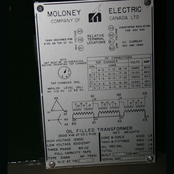 Moloney Liquid Filled Transformer Wholesale Supplier Used Moloney