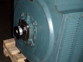 Reliance Electric 700 HP Super RPM D-C Motor with Fan