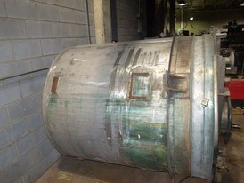 Stainless Steel 800 Gallon Mixing Tank