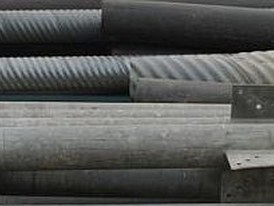 6 in. X 10 ft long  Galvanized Steel Pipe 