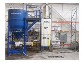 Continuous 150 cu. ft. Cement Mixing System