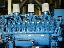 Generador Diesel MTU 2.5 MW 2011