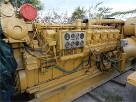 Generador CAT de 2500 kW