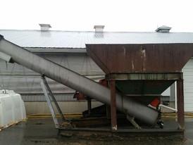 20 in. x 20 ft. Stainless Steel Auger with Feed Hopper