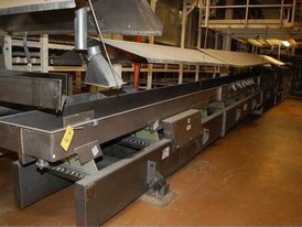 FMC FoodTech 24 in. x 80 ft. Vibratory Conveyor  