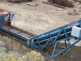 Duraquip 36 in. x 24 ft.  Recycling Conveyor