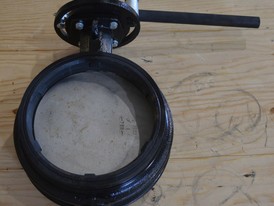 10in Victualic Butterfly Valve