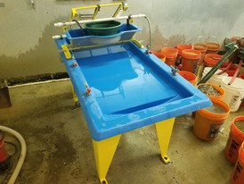 Action Mining M7 Wave Concentrating Table