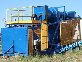 66 inch Portable Rotary Dryer/Rotary Kiln