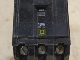 Interruptor Square D de 3 polos 20 amp