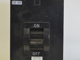 Interruptor Square D de 3 polos 125 Amp