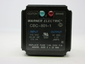 Relé CLUTCH BREAK Warner Electro de 8 pin 