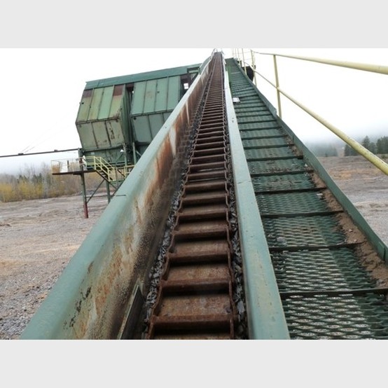 130 ft. Long Sawmill Chip Conveyor for sale by Savona Equipment