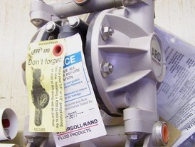 New Ingersoll-Rand Diaphragm Pump. 1/2 in.