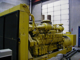 Cat 1.3 Megawatt Generator. Model SR-4. Driven by 3516 Cat Engine.