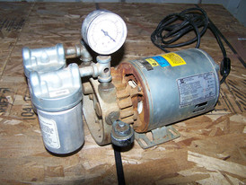 Used Assay & Lab Equipment. Cole Parmer Laboratory Rotary Vane Vacuum Pump, 1/3 HP, 115 Volt