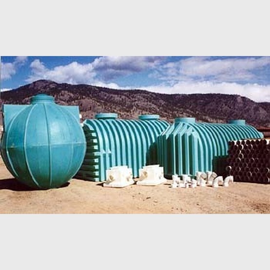 New polyethelene holding tanks