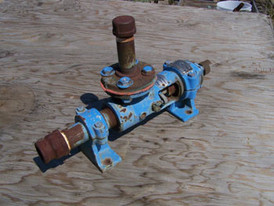 Used Moyno Positive Displacement Pump. Model: 3M1 - Progressive Cavity Style. 1 in. Suction, 3/4 in. Discharge.