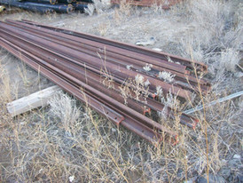 120 feet new surplus 40lb rail. Comes in 20 foot lengths.