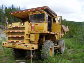 Used Wabco Rock Trucks. 35 Ton Capacity. Detroit 12 Cylinder Diesel Engines.